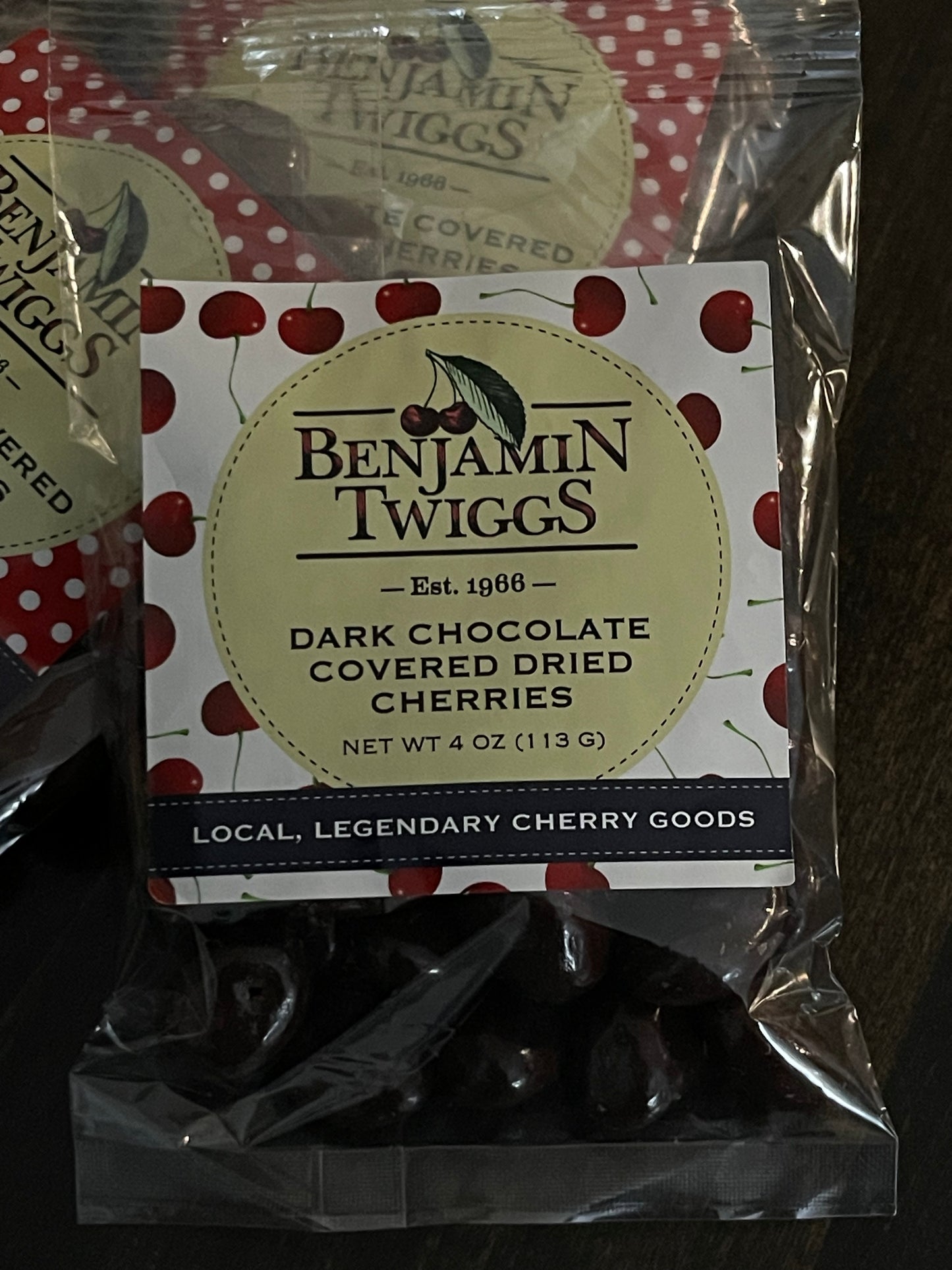 Dark Chocolate Covered Dried Cherries