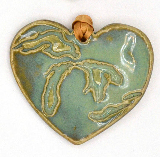 Heart of Michigan Ornament